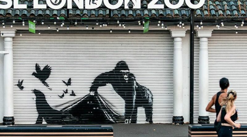 Il gorilla di Bansky